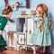 The Queen's Treasures 18 Inch Doll Furniture Vintage Style Ice Box Refrigerator